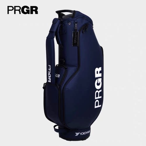 PRGR高尔夫球包新款男士白色标准包稳定车载轻量便携golf球包