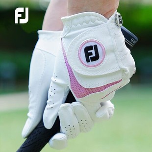 正品Footjoy高尔夫手套女士WeatherSof 耐用柔和FJ高尔夫女手套