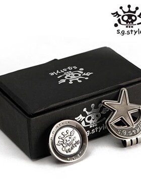 日本SNIPE高尔夫马克mark SP511CM高尔夫球位标新款帽夹 球标