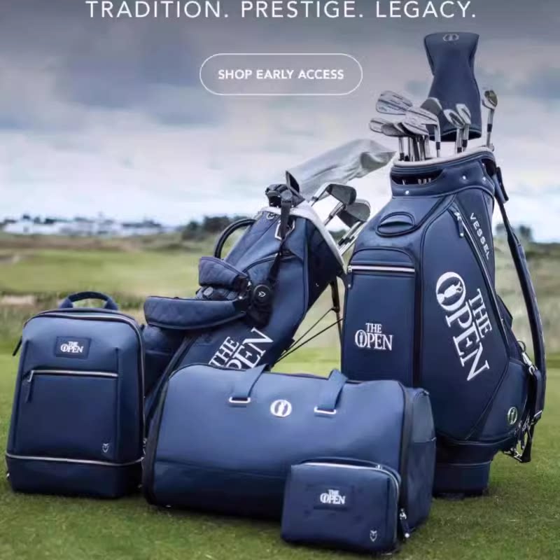 VESSEL高尔夫球包THEOPEN公开赛纪念版golf男士球包防水限量球包
