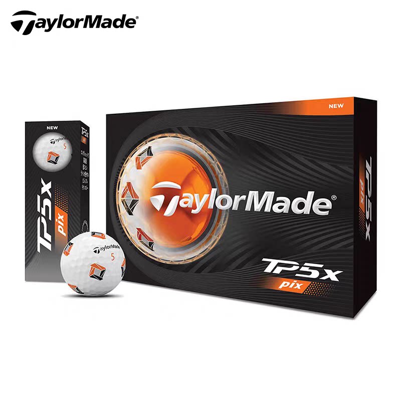 TaylorMade泰勒梅高尔夫球TP5 五层球正品golf比赛练习球