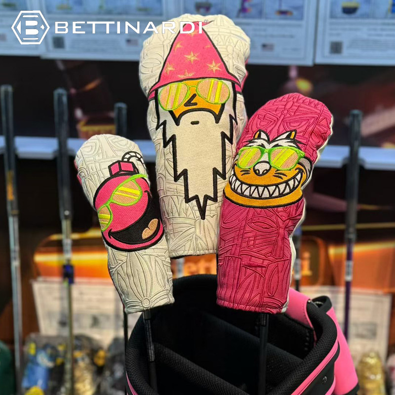 贝特纳蒂Bettinardi高尔夫球道木一号杆头套小鸡腿UT推杆套