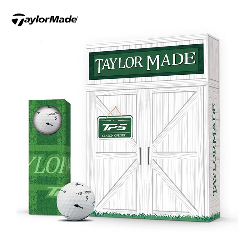 Taylormade泰勒梅高尔夫球远距离TP5/TP5X Pix大师赛限量款五层球