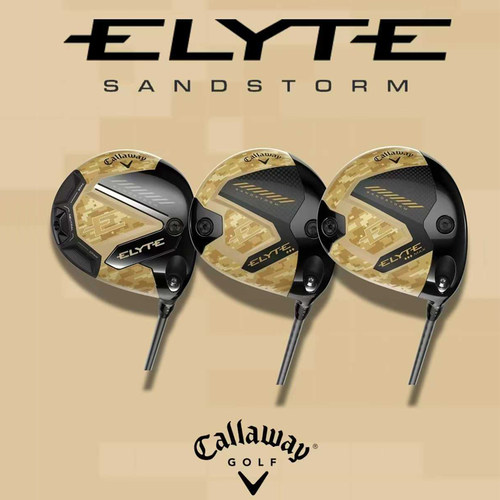 Callaway高尔夫球杆ELYTE Sandstorm沙漠风暴限量一号木发球木杆