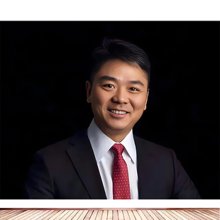 刘强东海报励志IT商业装饰画企业家挂画办公室宿舍壁纸寝室贴画1