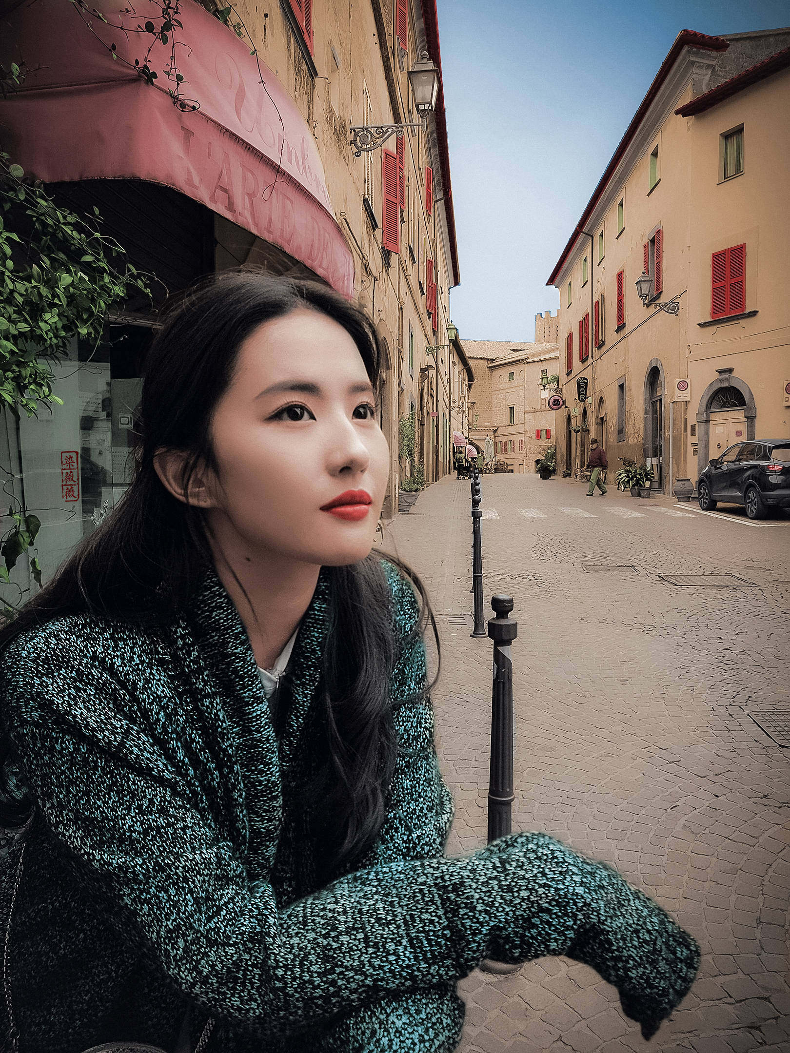 刘亦菲小仙女气质明星偶像海报写真照片剧照照片学校宿舍装饰画11