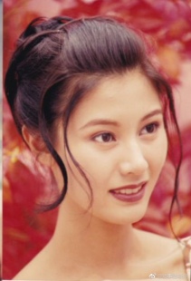 港星李嘉欣明星写真宿舍餐厅民宿怀旧复古墙贴老照片海报装饰画39