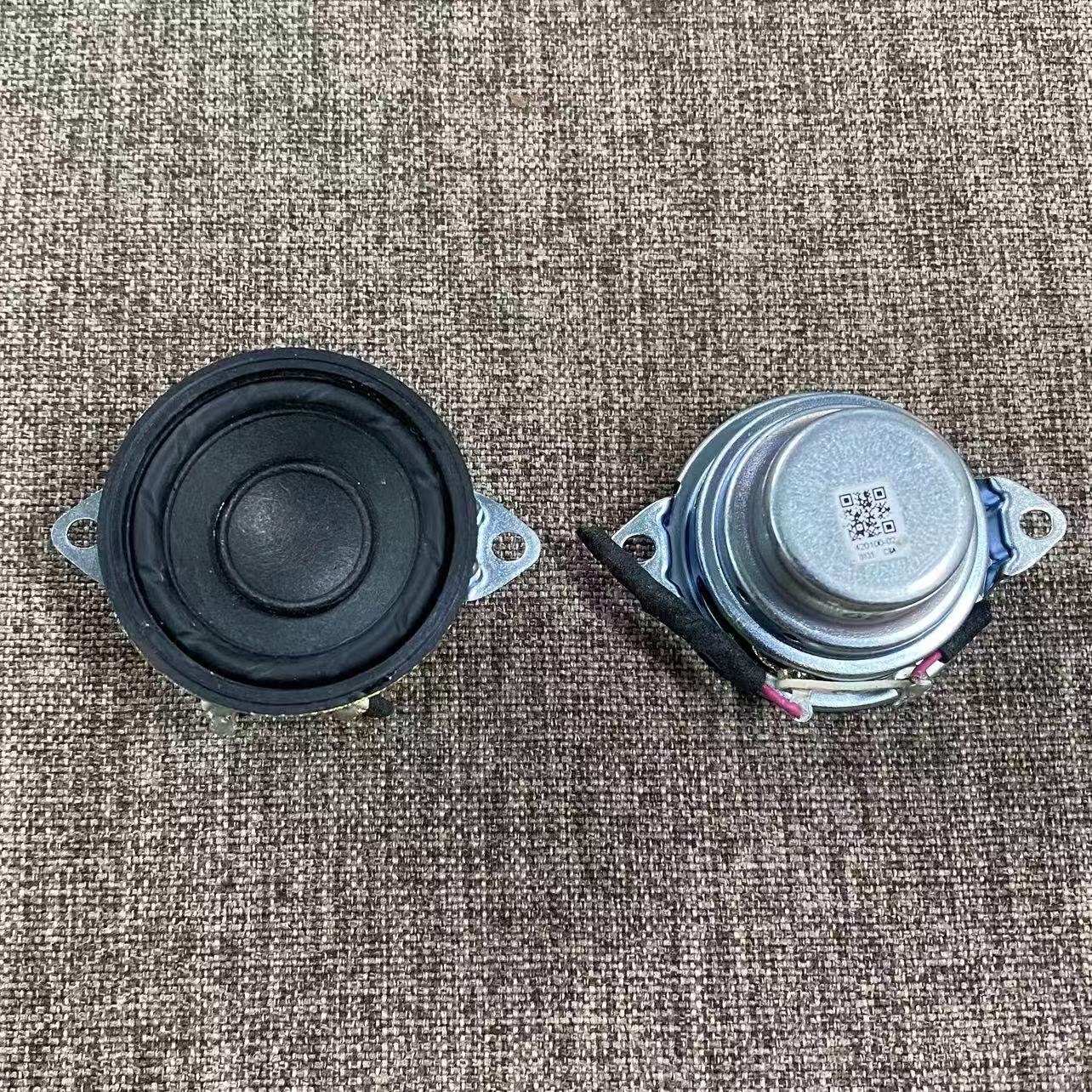 拆箱哈曼琉璃3音箱 全频喇叭1.5寸折边中高音钕磁喇叭40mm