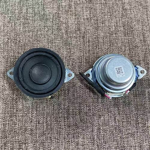 拆箱哈曼琉璃3音箱 全频喇叭1.5寸折边中高音钕磁喇叭40mm