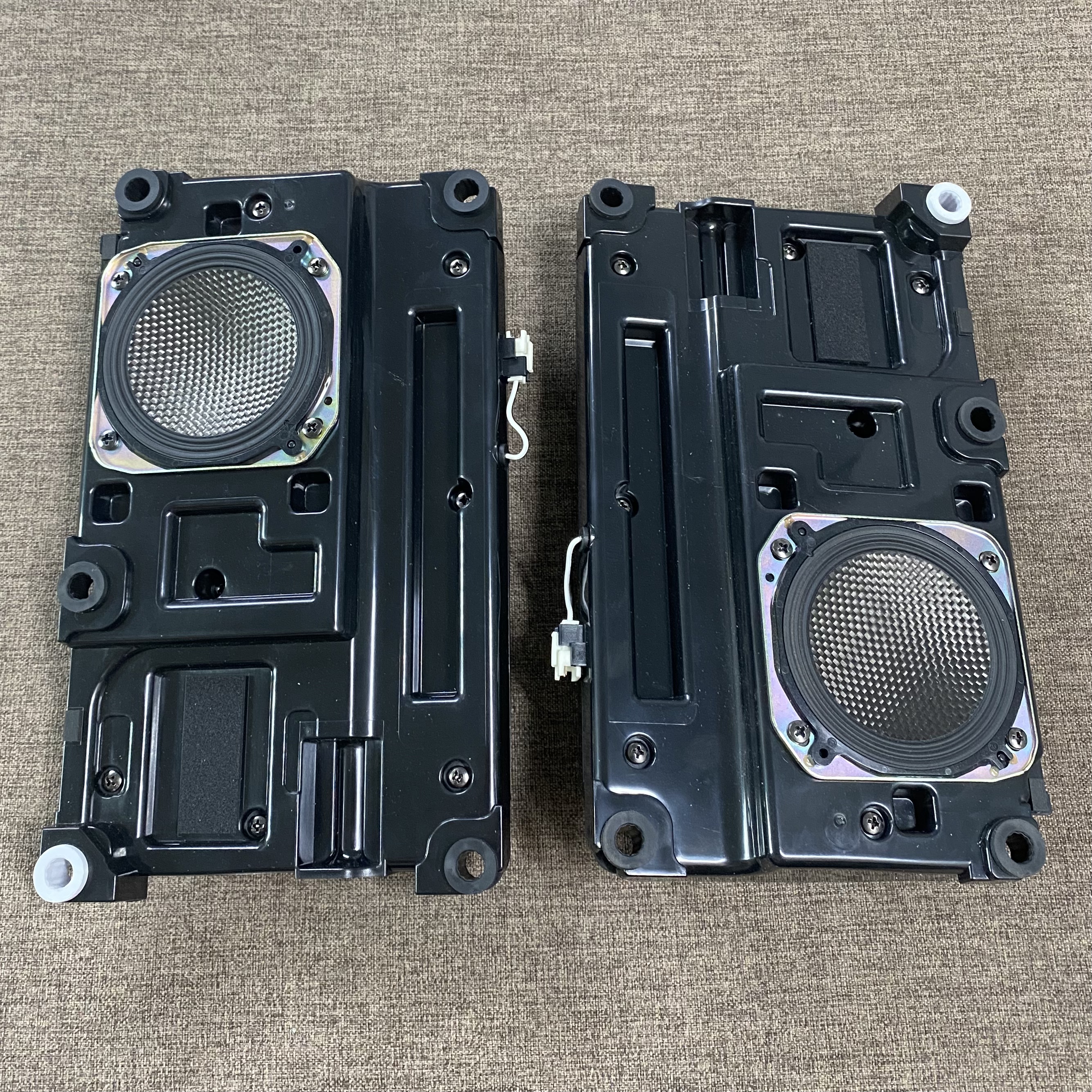 索尼无源音箱3.5寸全频喇叭碳纤维盆橡皮边人声通透桌面HIFI音响