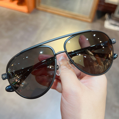 时尚大框大脸蛤蟆近视墨镜遮阳