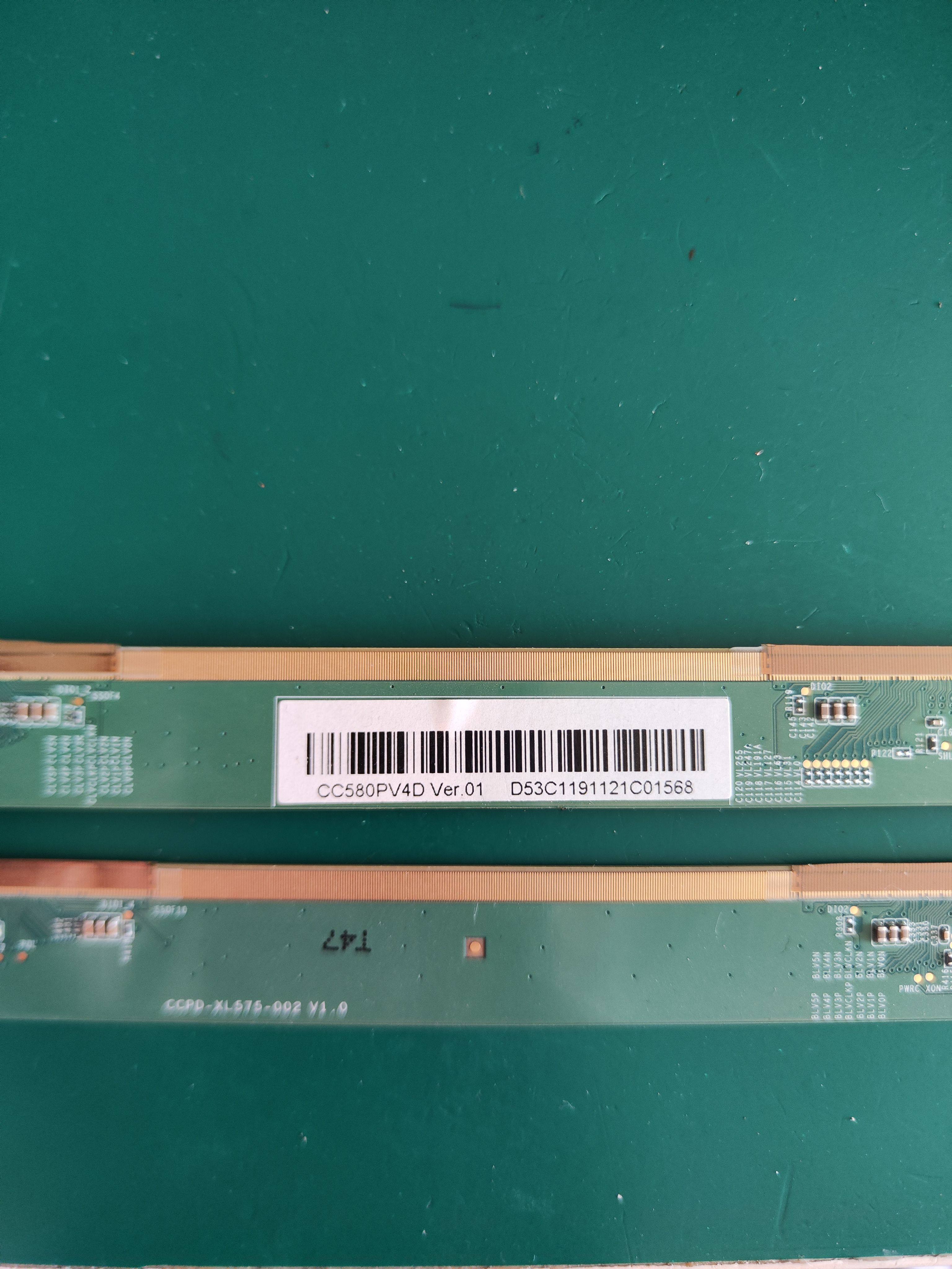 原装边 板 CC580PV4D边板 XL XR - 实物图