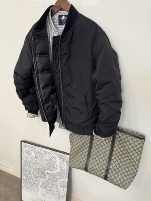 情侣款夹克棒球服保暖男款加厚冬季代工抗寒休闲潮防水短款羽绒服