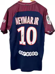 Paris  neymar 1718 printed signed football jerseys shirt