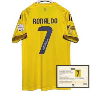 Ronaldo soccer Jersey 2526 signature Nassr printed shirt