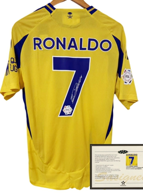 24-25 Al-Nassr Ronaldo soccer Jersey printed signature shirt