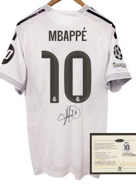 25-26 Madrid Mbappe printed signed football jerseys shirt