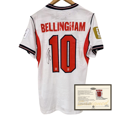 26 England Bellingham jersey printed signature shirt