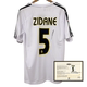 football printed Jerseys Zidane signature shirt