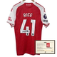 jersey Rice soccer shirt printed signature