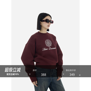 HONORE古月 lookbook 原创刺绣运动徽章美式 冰丝超薄空调卫衣 美式