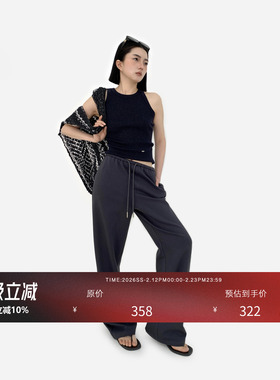 HONORE古月 outfit店主私服裤 j简微宽松休闲裤美式直筒运动长裤