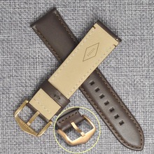 FOSSIL表带22MM棕色真皮手表带代FS5380ME3160ME3161FS5708ME3170