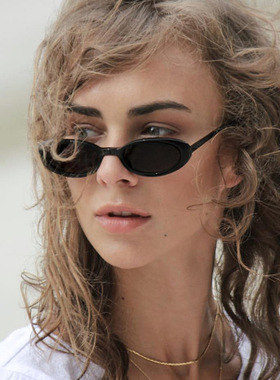 欧美小框时尚风女士太阳眼镜