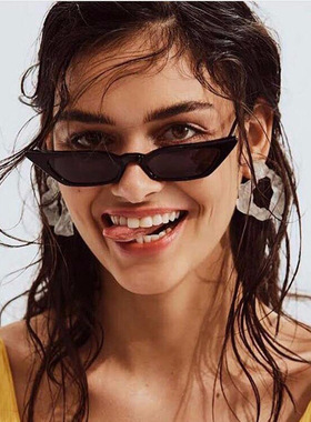 猫眼小框复古风圆脸欧美太阳镜