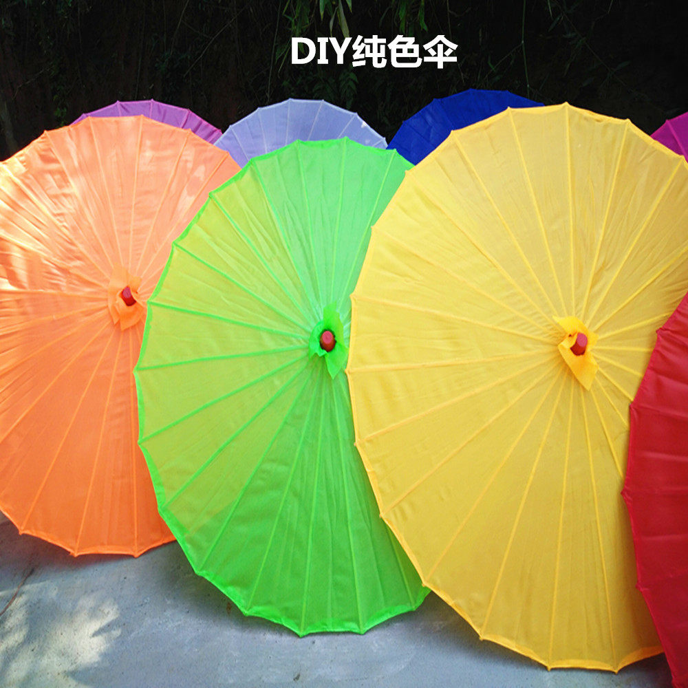 包邮古典工艺伞舞蹈油纸diy画画