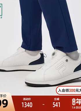 FILA斐乐GF 1911 TRAINER软钉高尔夫球鞋男鞋2024冬季新款