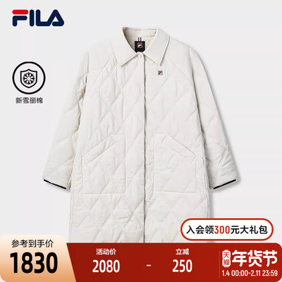 FILA斐乐女士棉服2026春