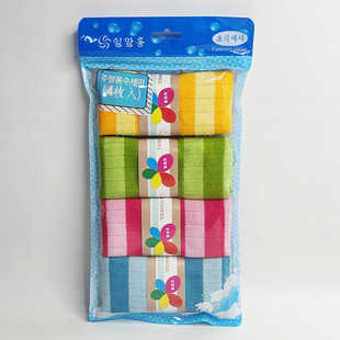 韩国进口彩格超细纤维抹布柔软擦玻璃显示器镜头清洁吸水不掉毛