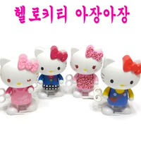 Hello kitty, импортная мультяшная заводная игрушка, в корейском стиле, детский подиумный костюм