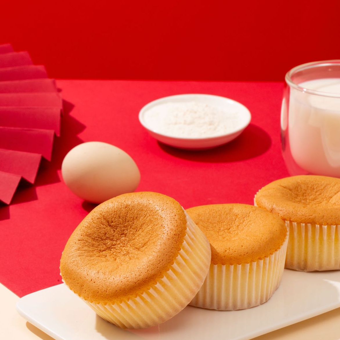 林小丫巴氏牛乳蛋糕网红零食