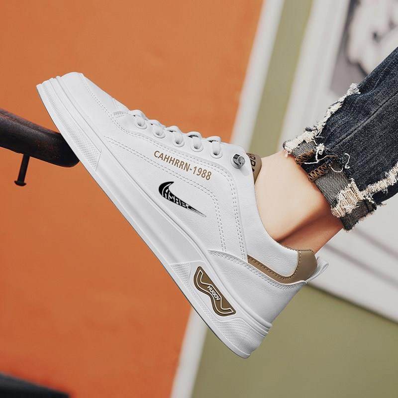 男鞋品牌断码特价品牌男鞋2025板鞋透气软底秋季新款小白鞋特