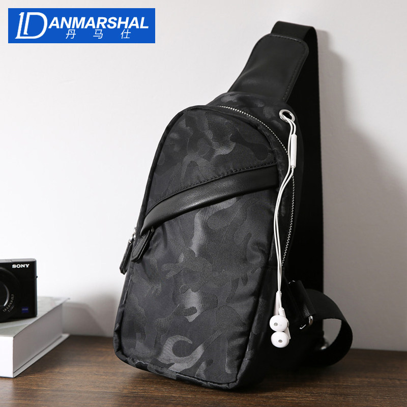 Danma Chest pack man Waist pack Korean Edition motion leisure time lovers Bag One shoulder Inclined shoulder bag knapsack Men's bagin the Leather/Lady bags/Men's bag, Men's bags  category - from Buy2taobao.com to provide professional Taobao agent buy service