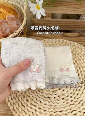 花边七分打底裤女童夏季薄款透气甜美儿童打底裤宝宝婴儿裤子