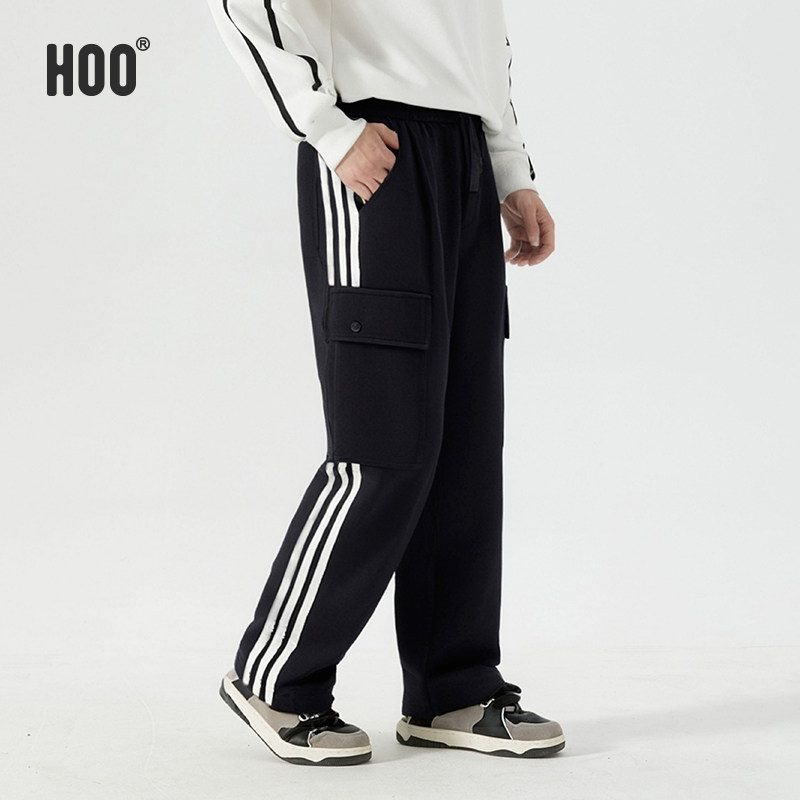 hoo童装男童休闲裤儿童长裤中大童青少年春秋款运动裤初中生裤子