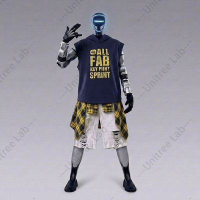 宇树机器人衣服G1U2演出服春晚同款人形机器人嘻哈套装商演活动服