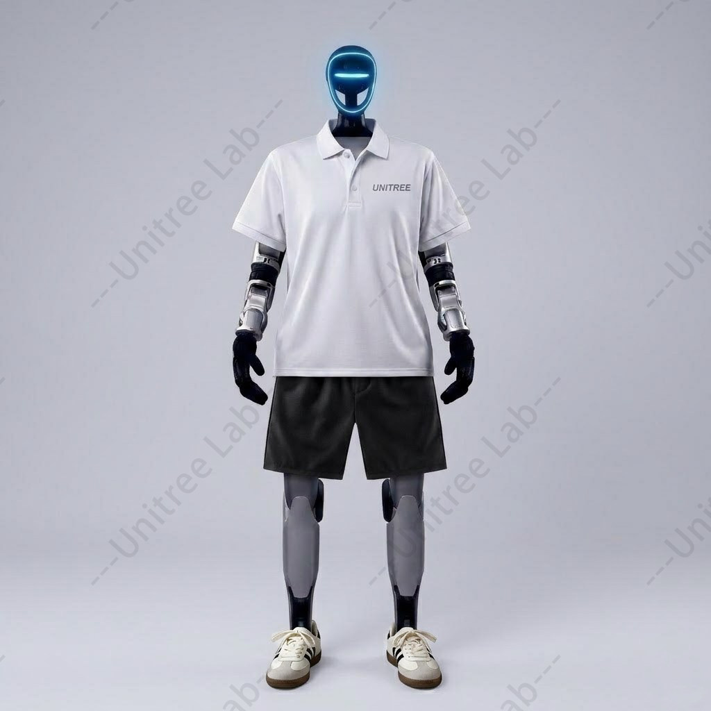 宇树机器人G1U2人形机器人衣服套装演出服可印LOGO定制服饰可印字图片