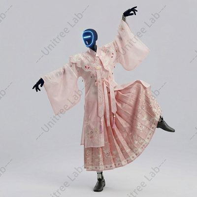 宇树机器人衣服G1U2人形机器人汉服套装演出服古风服饰商业演出服