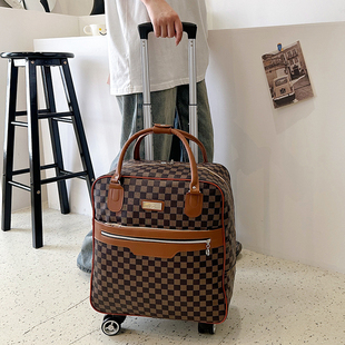 韩版 拉杆包旅行包防水行李包小轻便登机包旅游袋女大容量男手提包