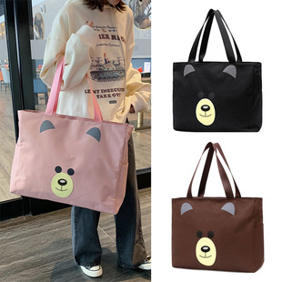 旅行袋女手提大容量单肩包装衣服旅游包轻便防水行李袋运动健身包