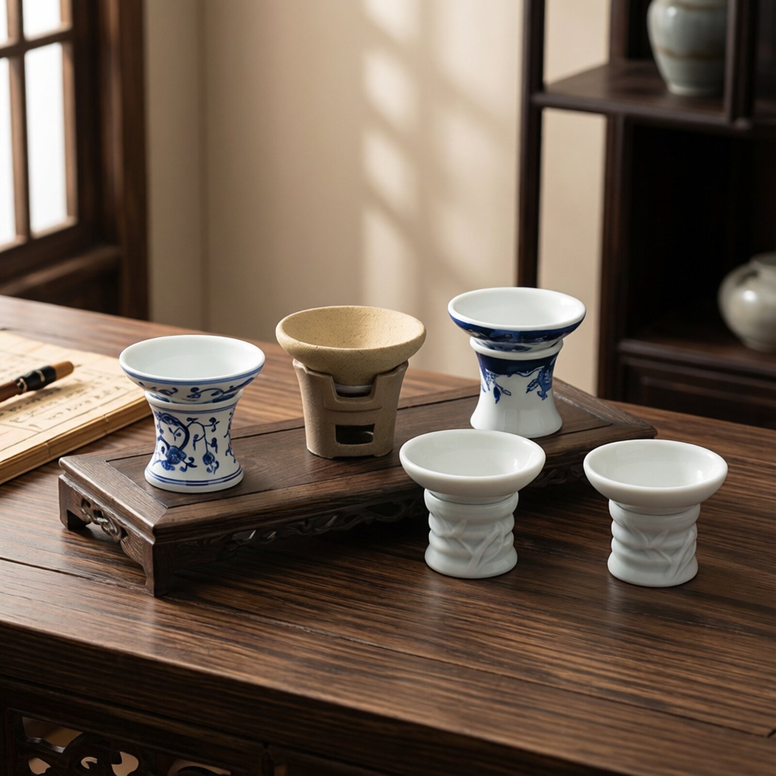 茶道配件漏斗京德分茶器茶道配件图片