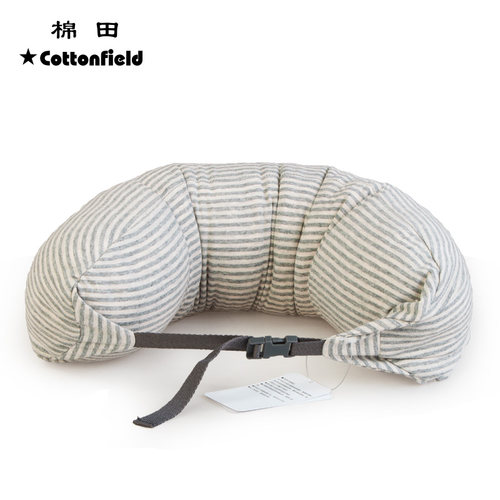 枕头护颈棉田办公室午睡便携车用