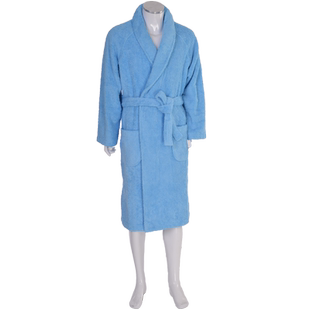棉田素色浴袍吸水纯棉毛巾面料秋全棉男长款加厚四季通用游泳