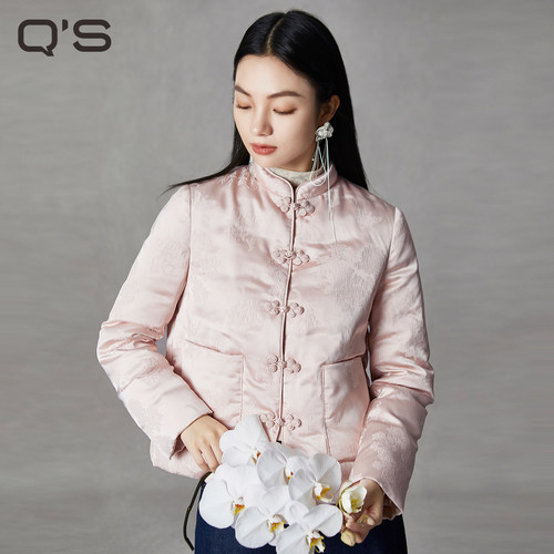 QS秸熙保暖轻国风羽绒服