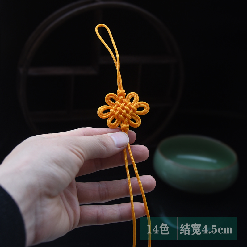 小号中国结挂件半成品装饰双线