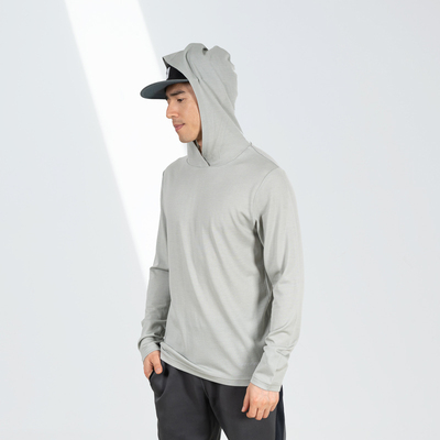 美利奴羊毛吸湿排汗帽衫